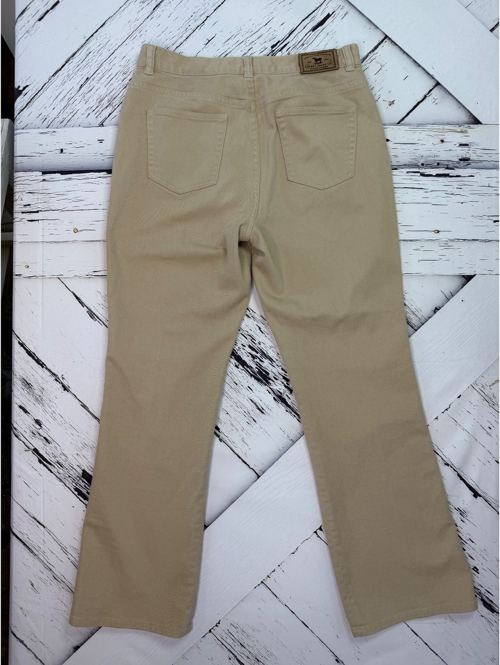 Vintage Boho Lauren Ralph Lauren Cowgirl Western Braided Flare Pants Women’s 8 - Picture 8 of 8